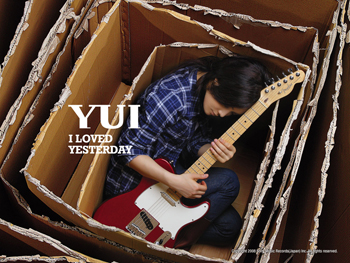 Official YUI wallpaper I LOVED YESTERDAY (limited)