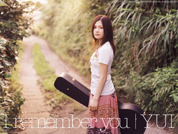 Official YUI wallpaper I remember you