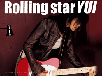 Official YUI wallpaper Rolling star